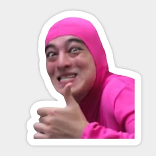 Pink Guy Sticker